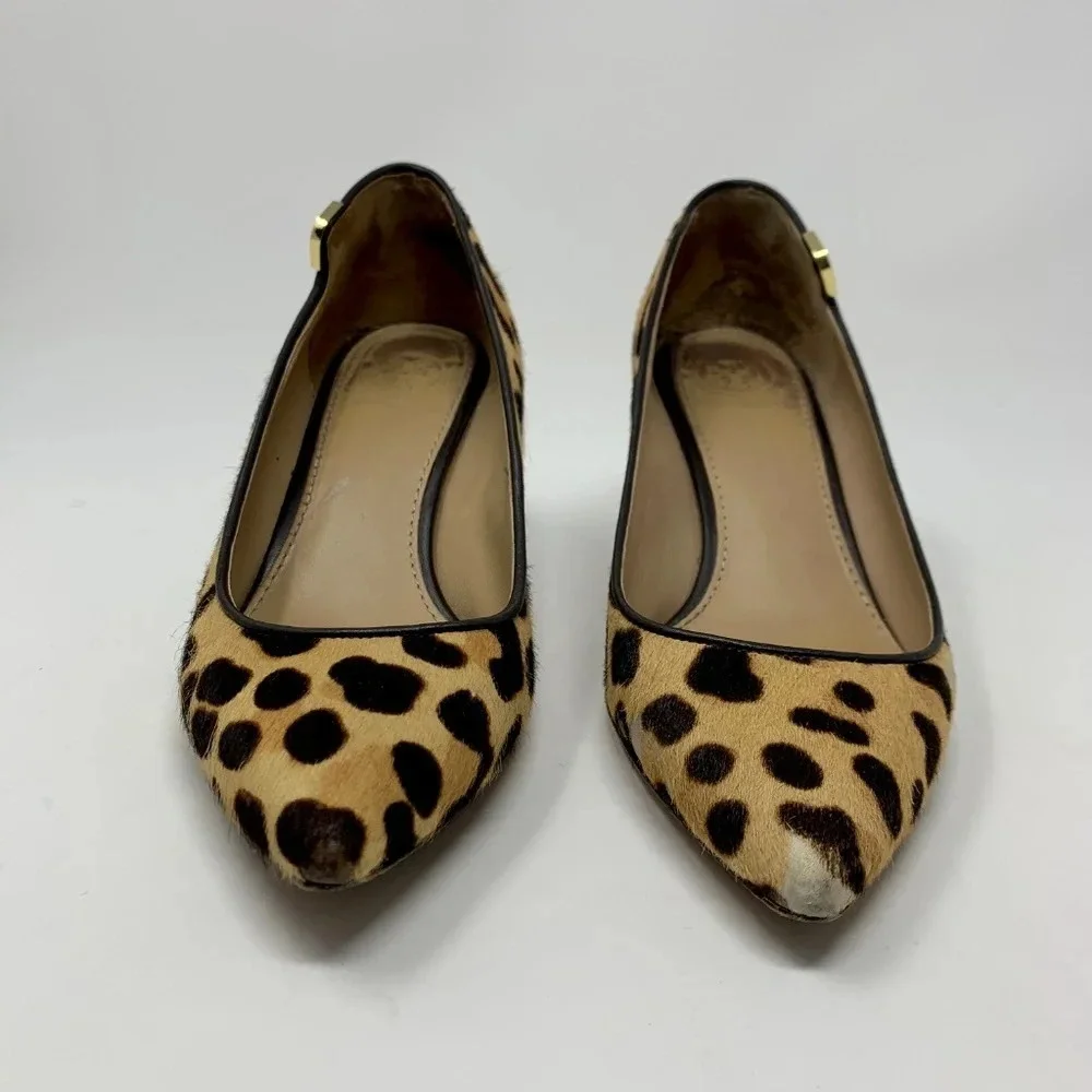 Tory Burch Elizabeth Calf Hair Pump Leopard‎ Print